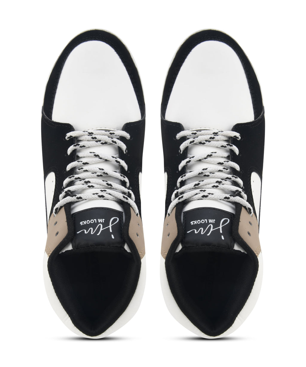 Jm Looks High-Top Casual Lace-Up Sneakers