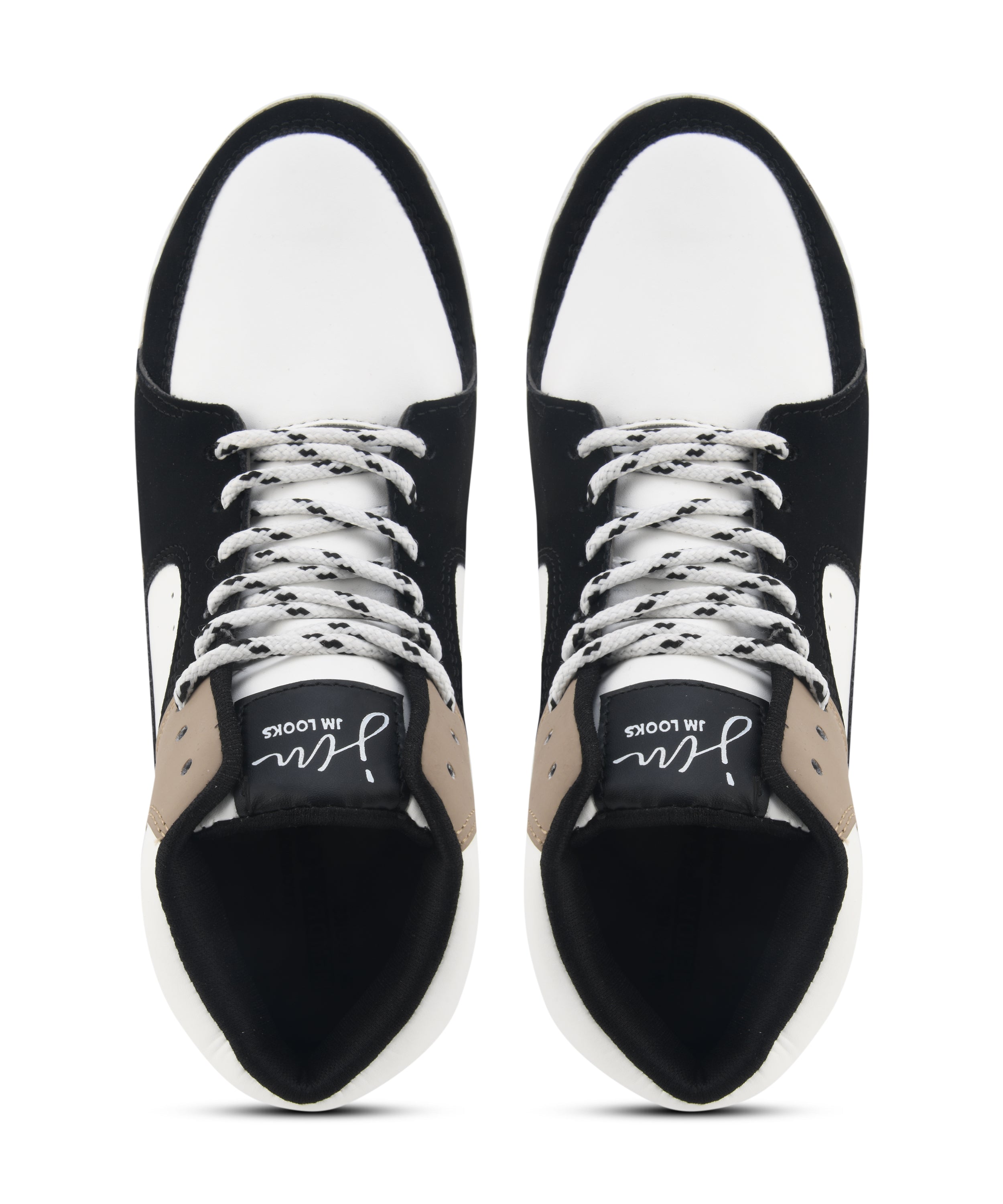 Jm Looks High-Top Casual Lace-Up Sneakers