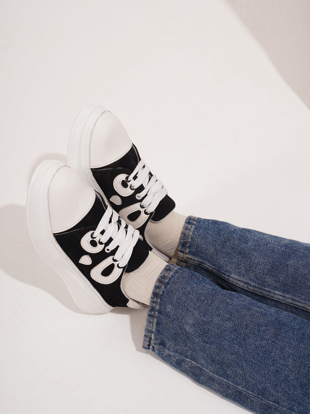 Quirky Panda Style Sneakers