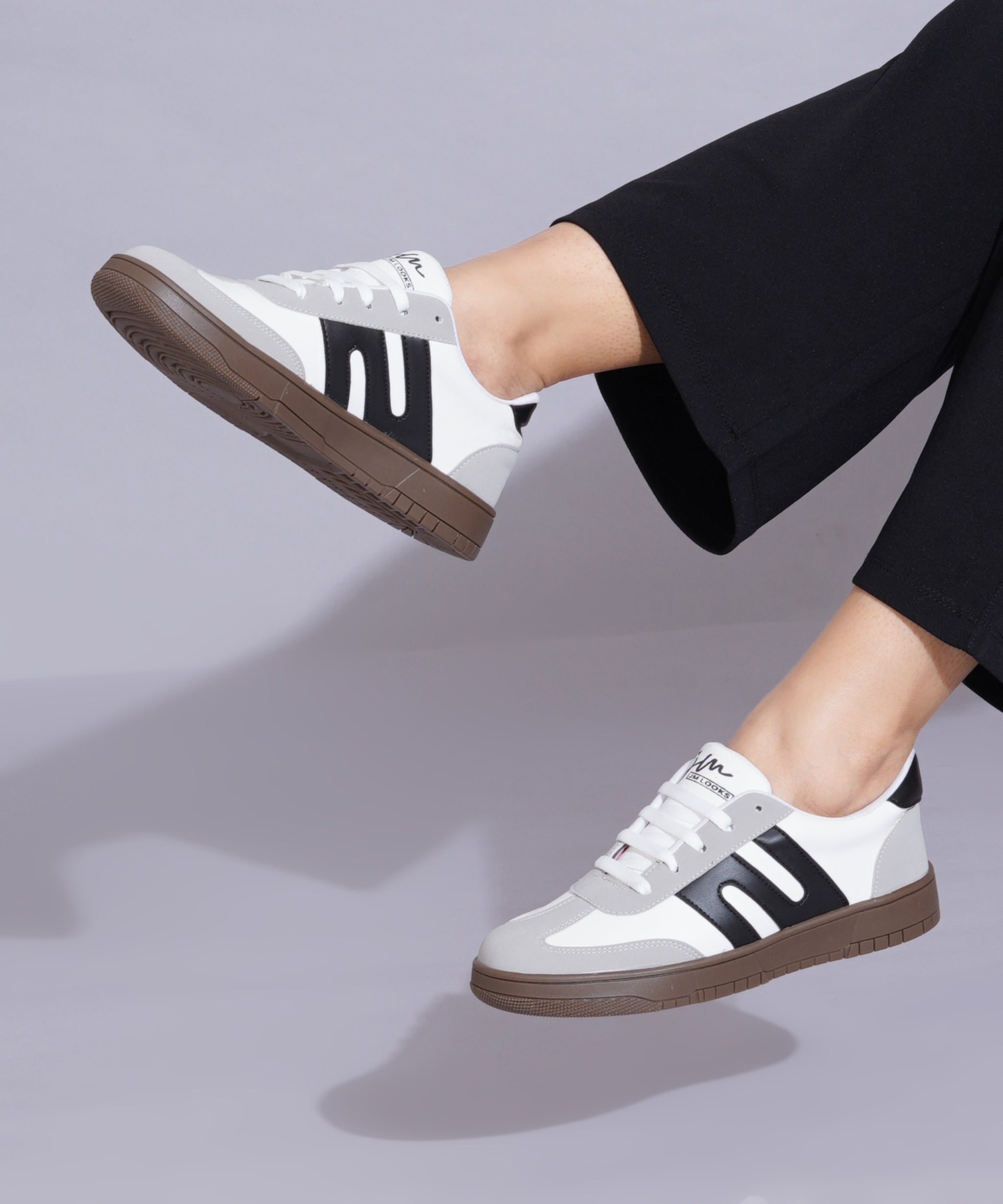 Casual Sneakers for Women, Trendy Lace-Up Shoes with Premium Finish