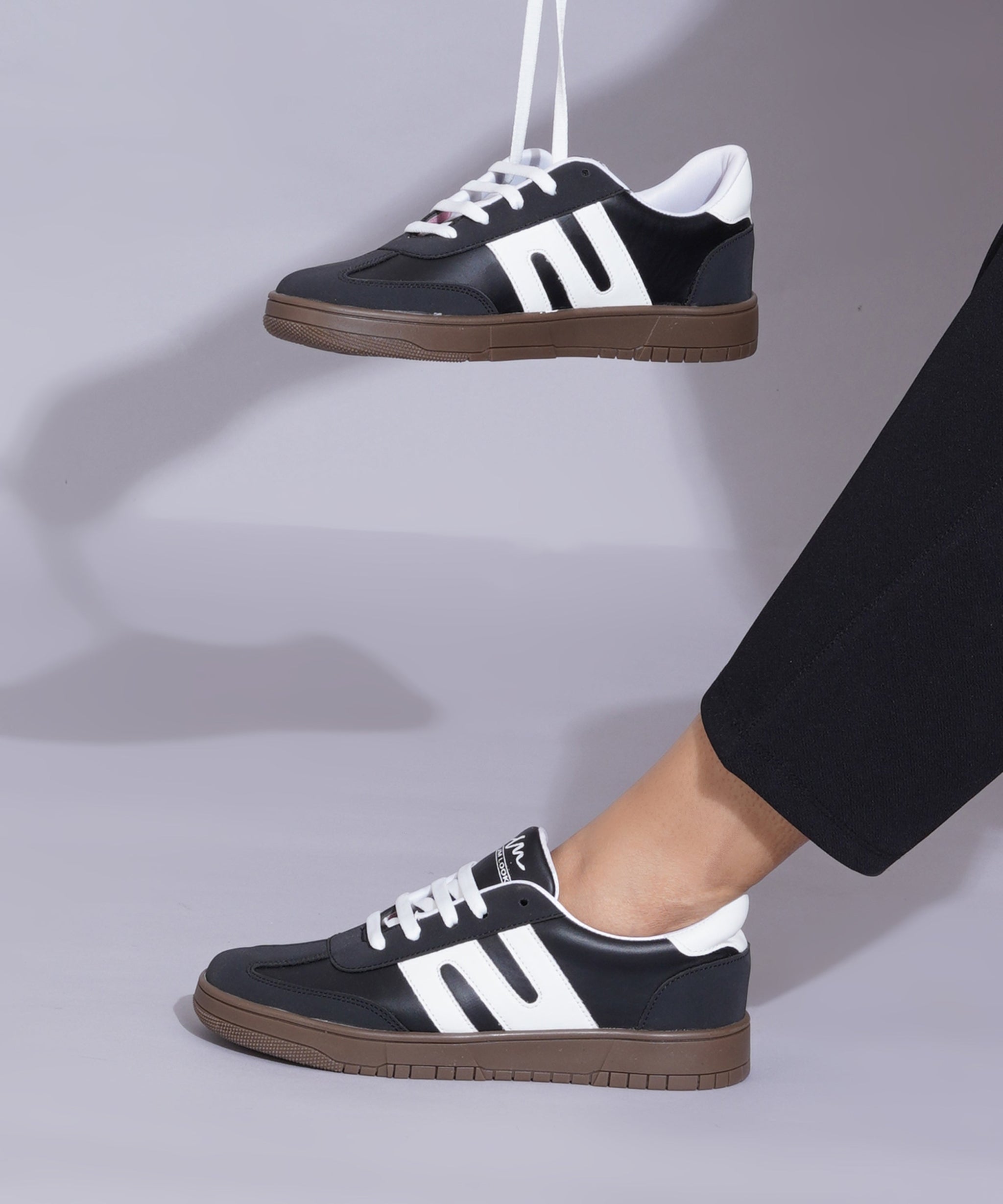 Casual Sneakers for Women, Trendy Lace-Up Shoes with Premium Finish