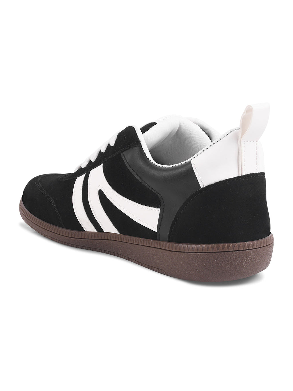 JM Looks Retro Stripe Suede Sneakers