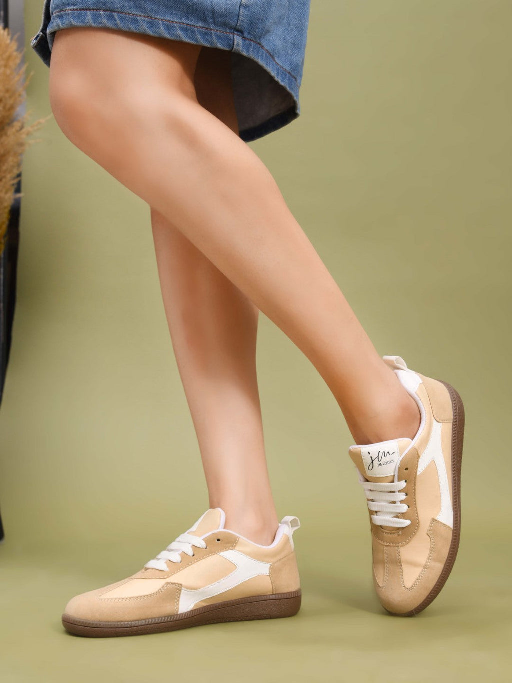 Retro Suede Sneakers For Women