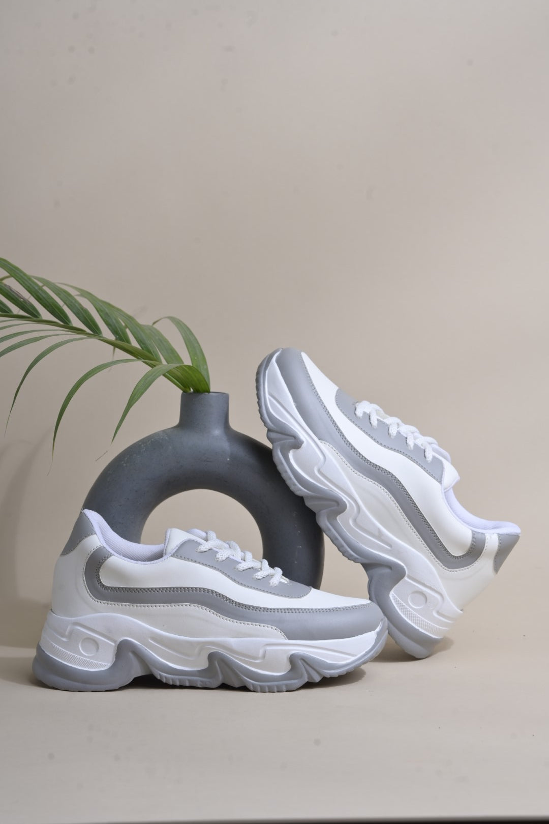 Jm Looks Stylish Chunky Sole Sneakers