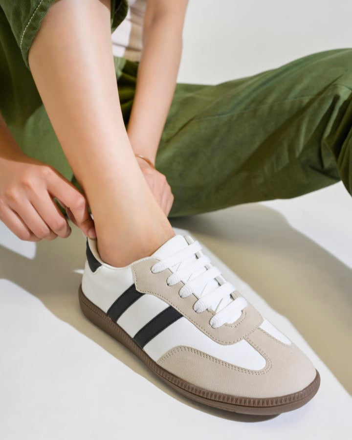 Color Block Casual Sneakers Shoes