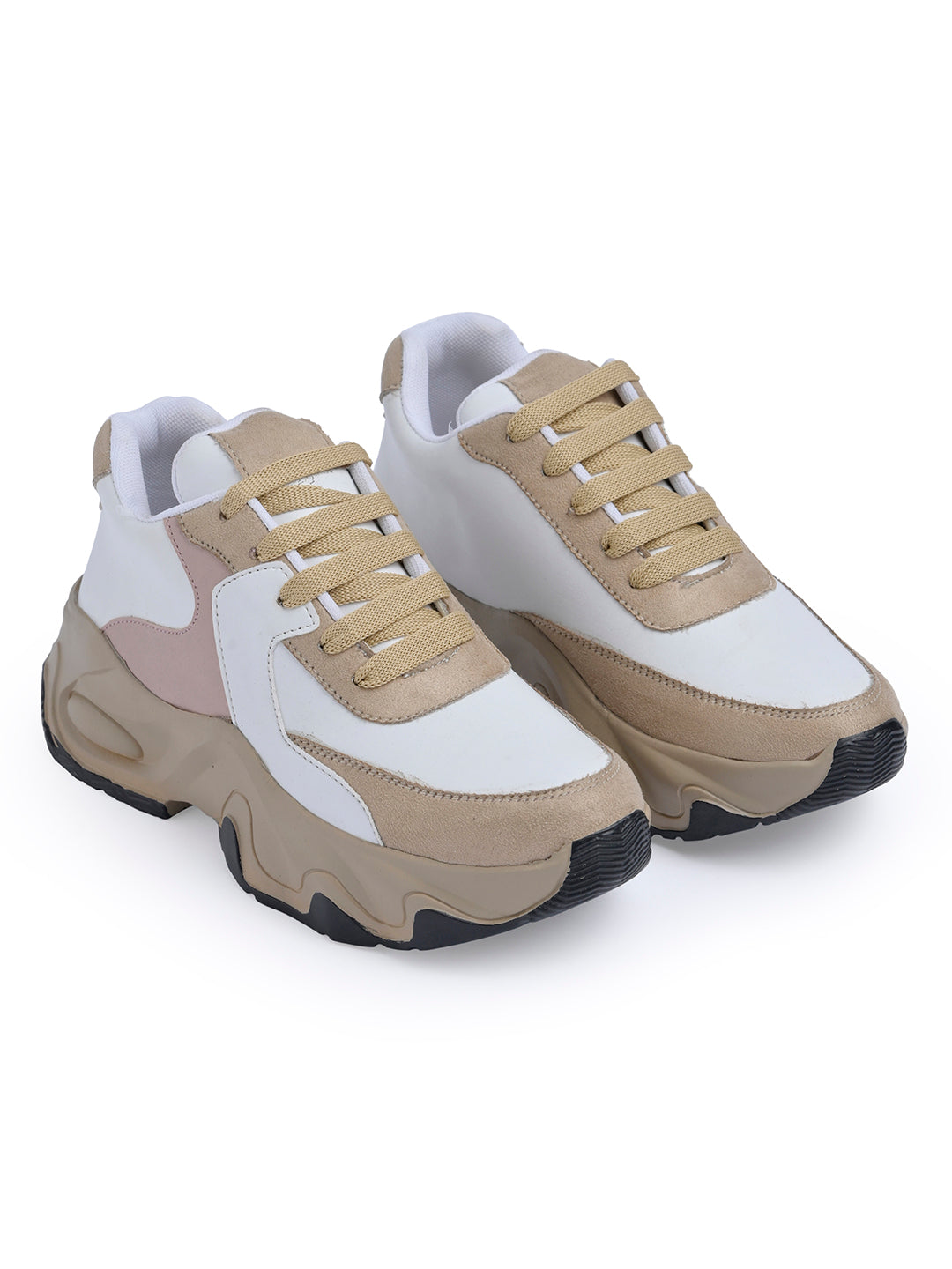 Jm Looks Sporty Wavy Sole Comfort Sneakers