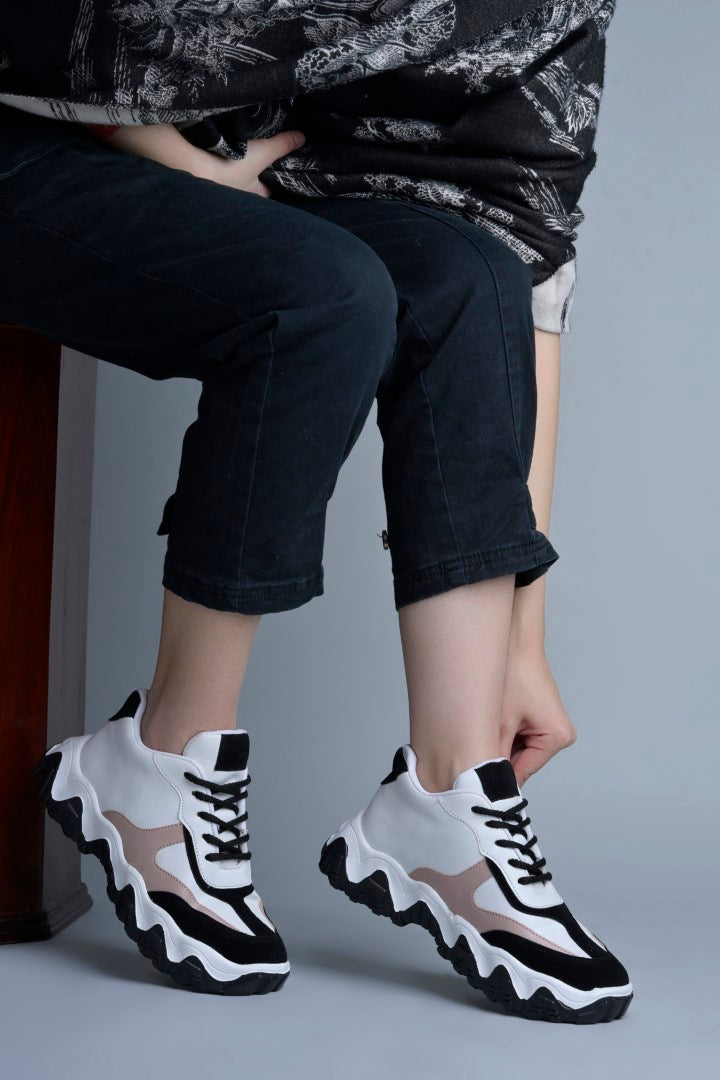 Jm Looks Urban Chunky Sole Sneakers for Women & Girls