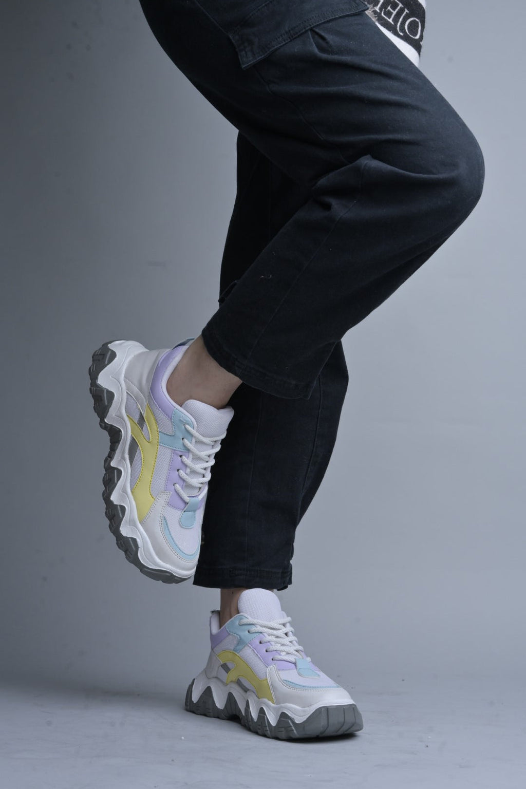 Jm Looks Trendy Chunky Sole Sneakers for Women & Girls