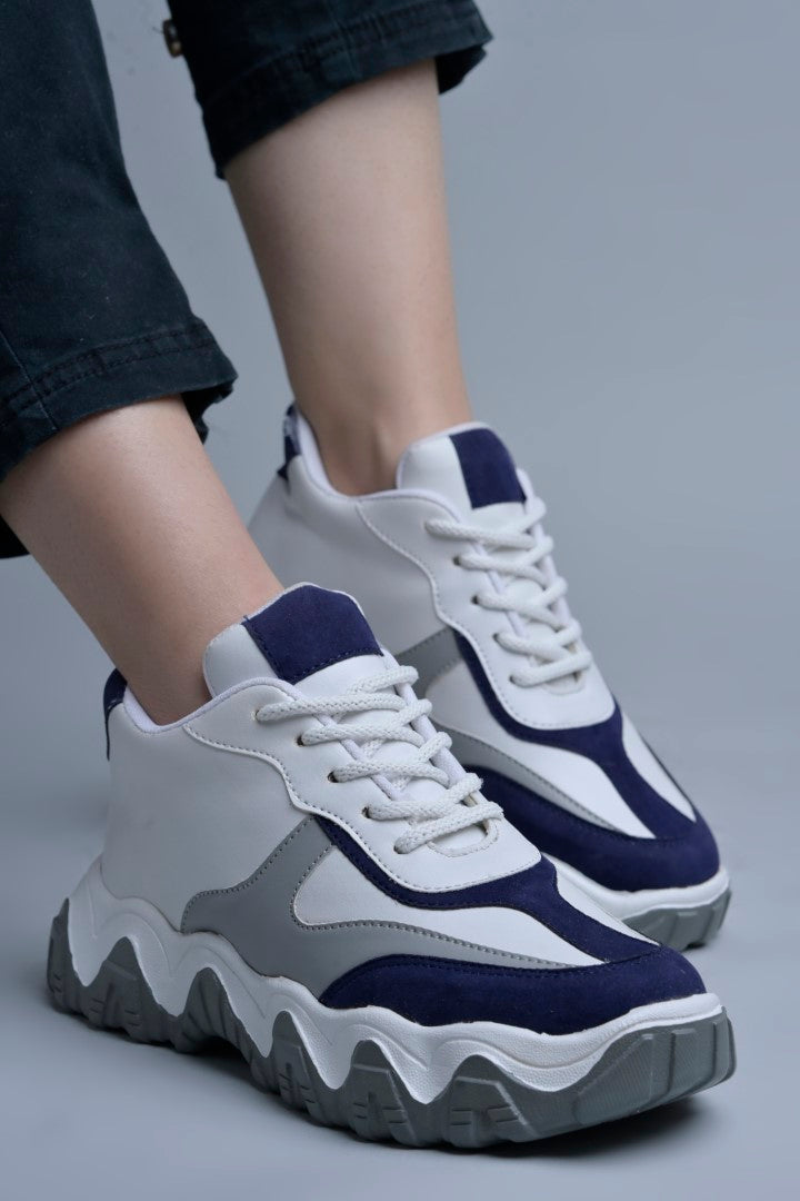 Jm Looks Urban Chunky Sole Sneakers for Women & Girls