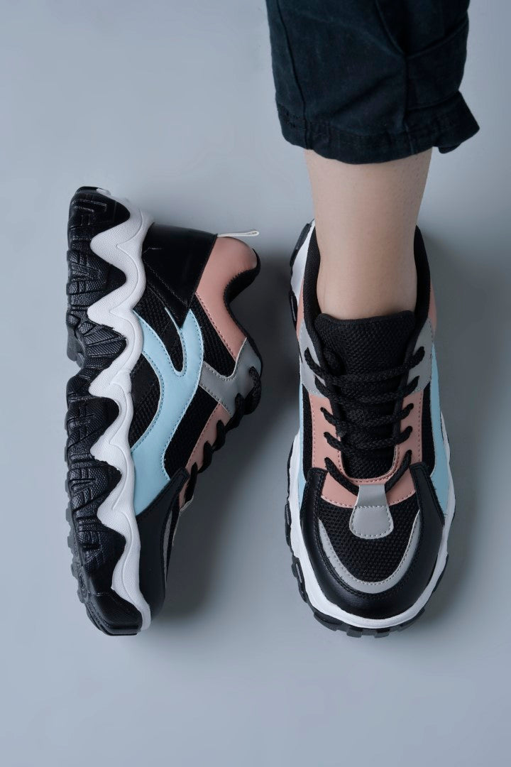 Jm Looks Trendy Chunky Sole Sneakers for Women & Girls