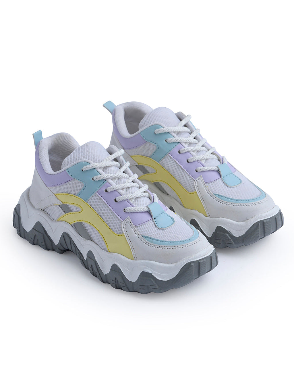 Jm Looks Trendy Chunky Sole Sneakers for Women & Girls
