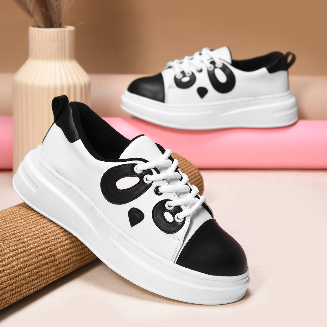 Jm Looks Nike Dunk Low Retro Panda Sneakers Classic Heritage Style White