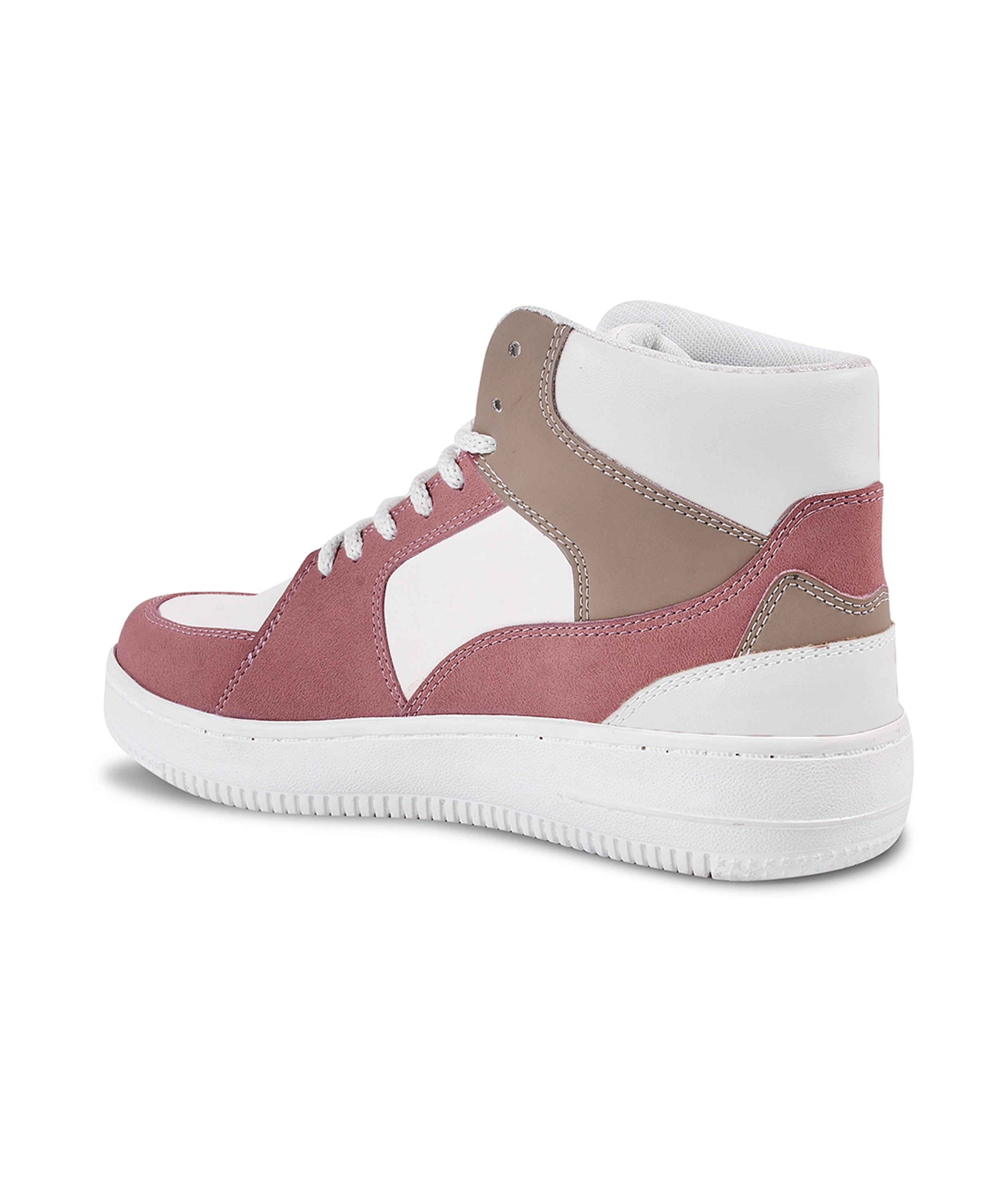 Jm Looks High-Top Casual Lace-Up Sneakers