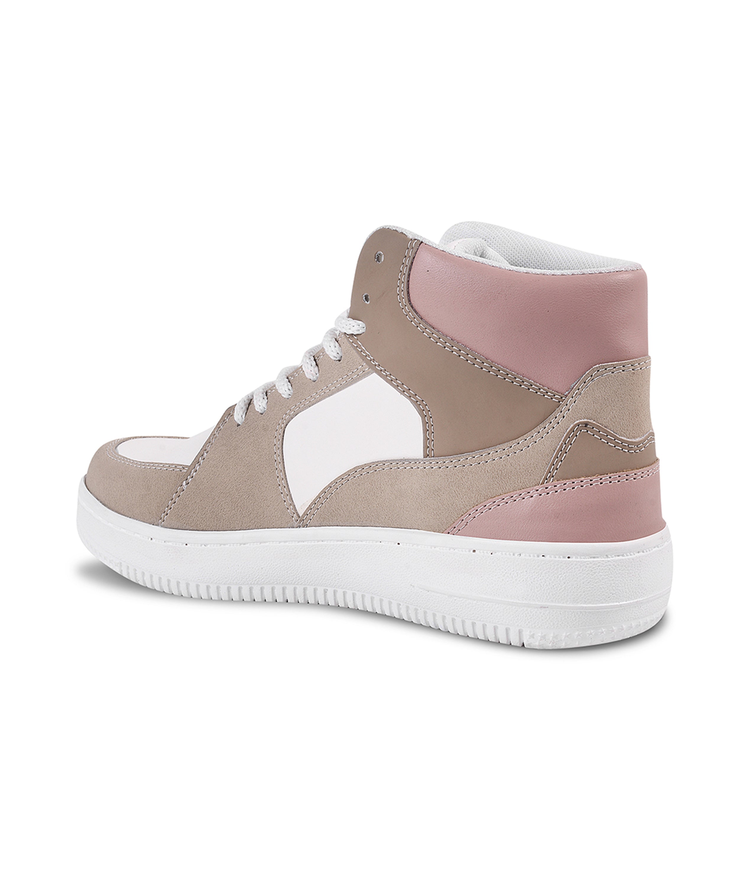 Jm Looks High-Top Casual Lace-Up Sneakers