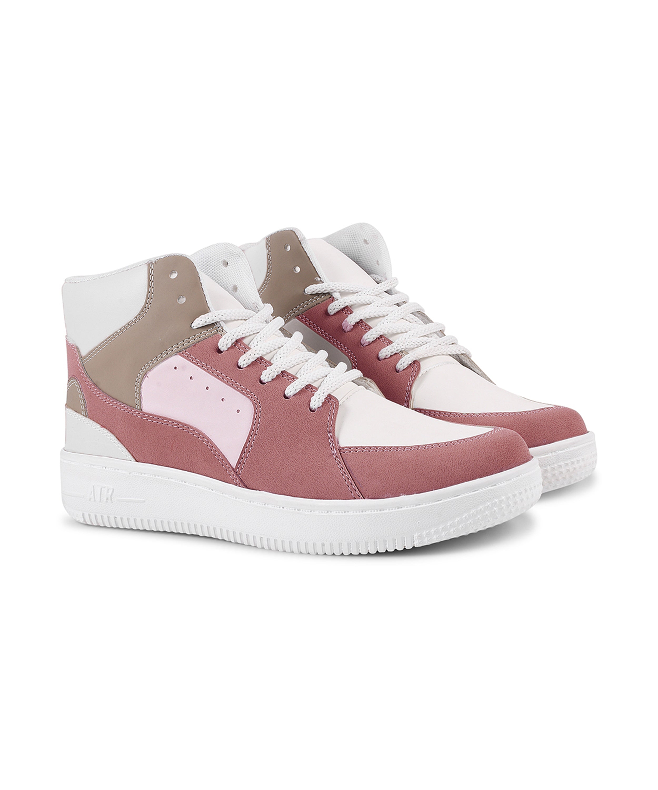 Jm Looks High-Top Casual Lace-Up Sneakers