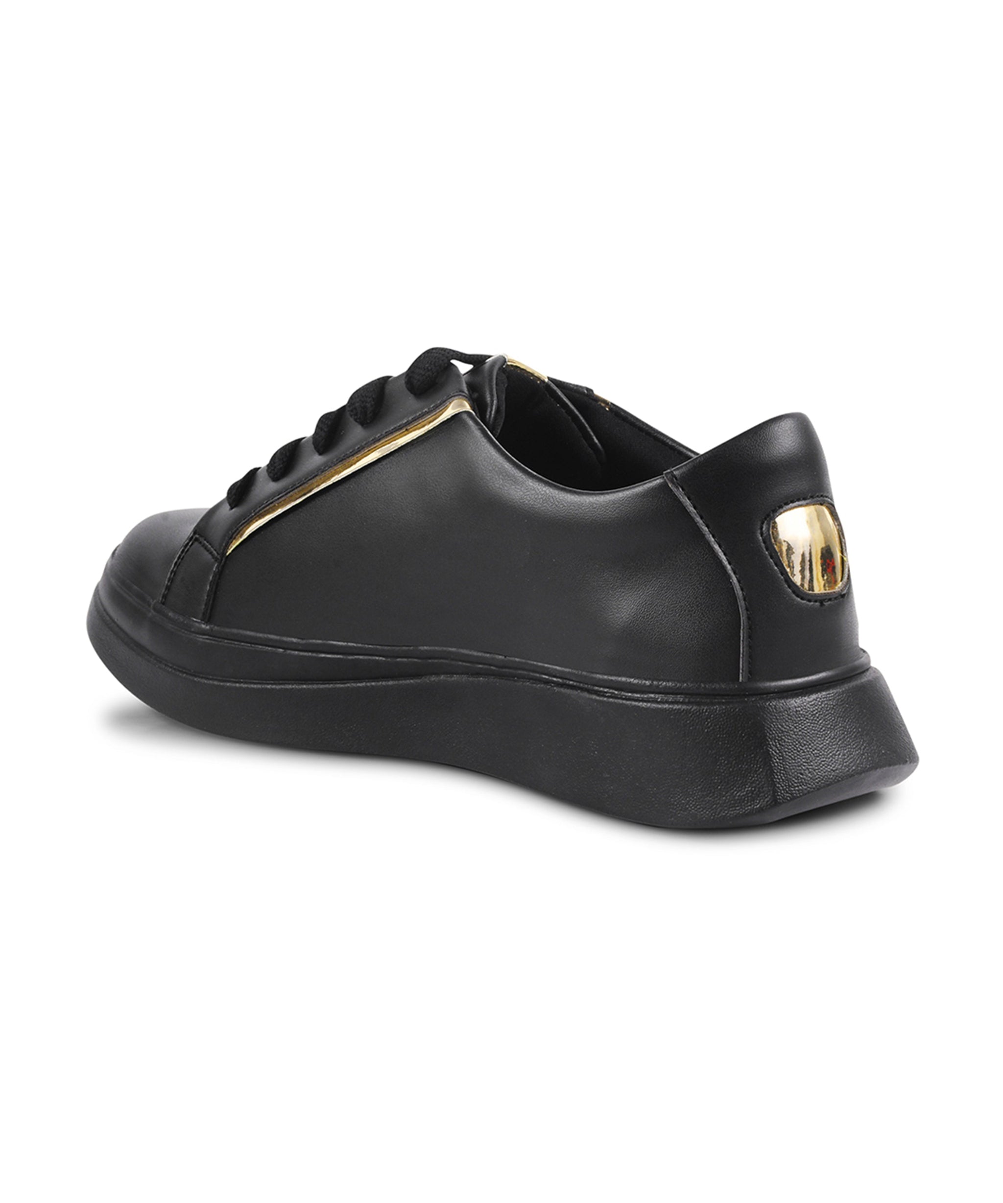 Metallic Sneakers for Women | Lace-Up Chunky Sole - JM Looks