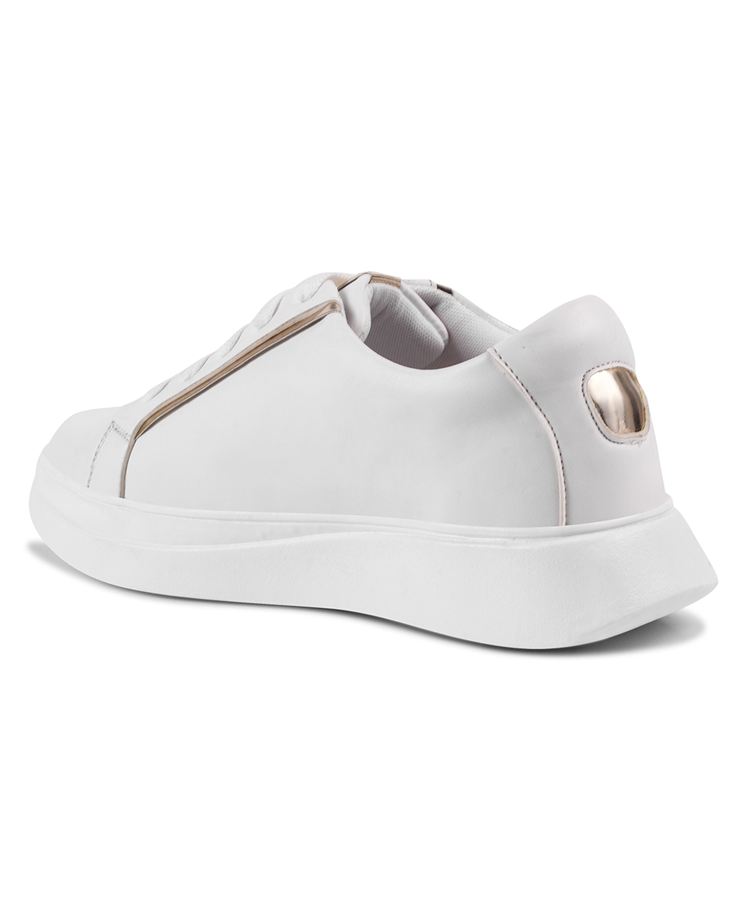 Metallic Sneakers for Women | Lace-Up Chunky Sole - JM Looks