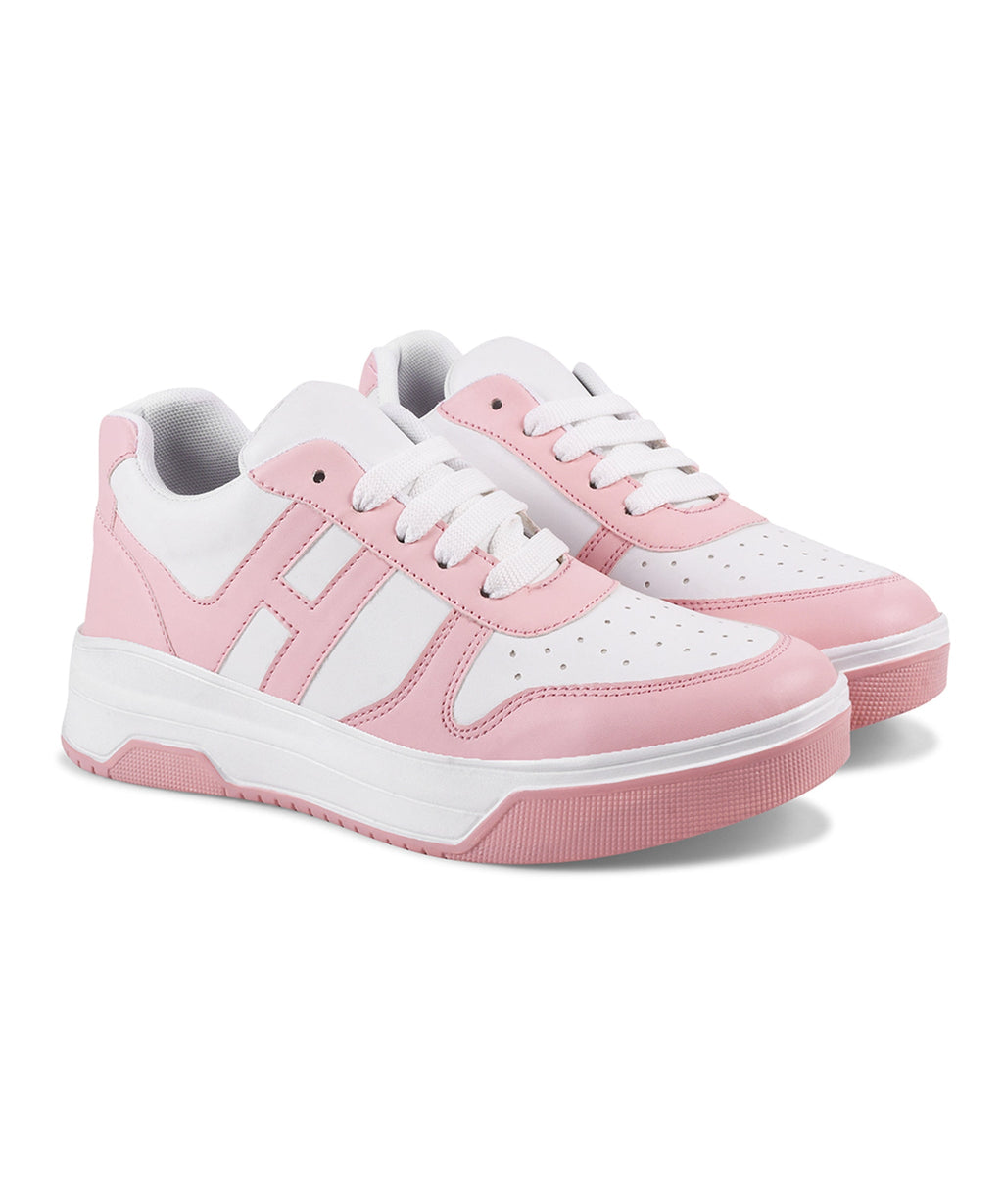 Sneakers with Bold Design & Elevated Sole for Women