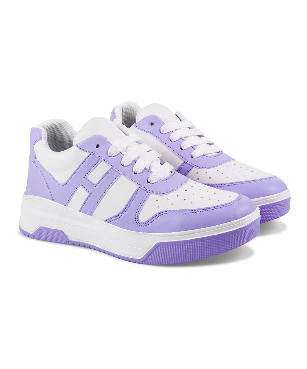 Sneakers with Bold Design & Elevated Sole for Women