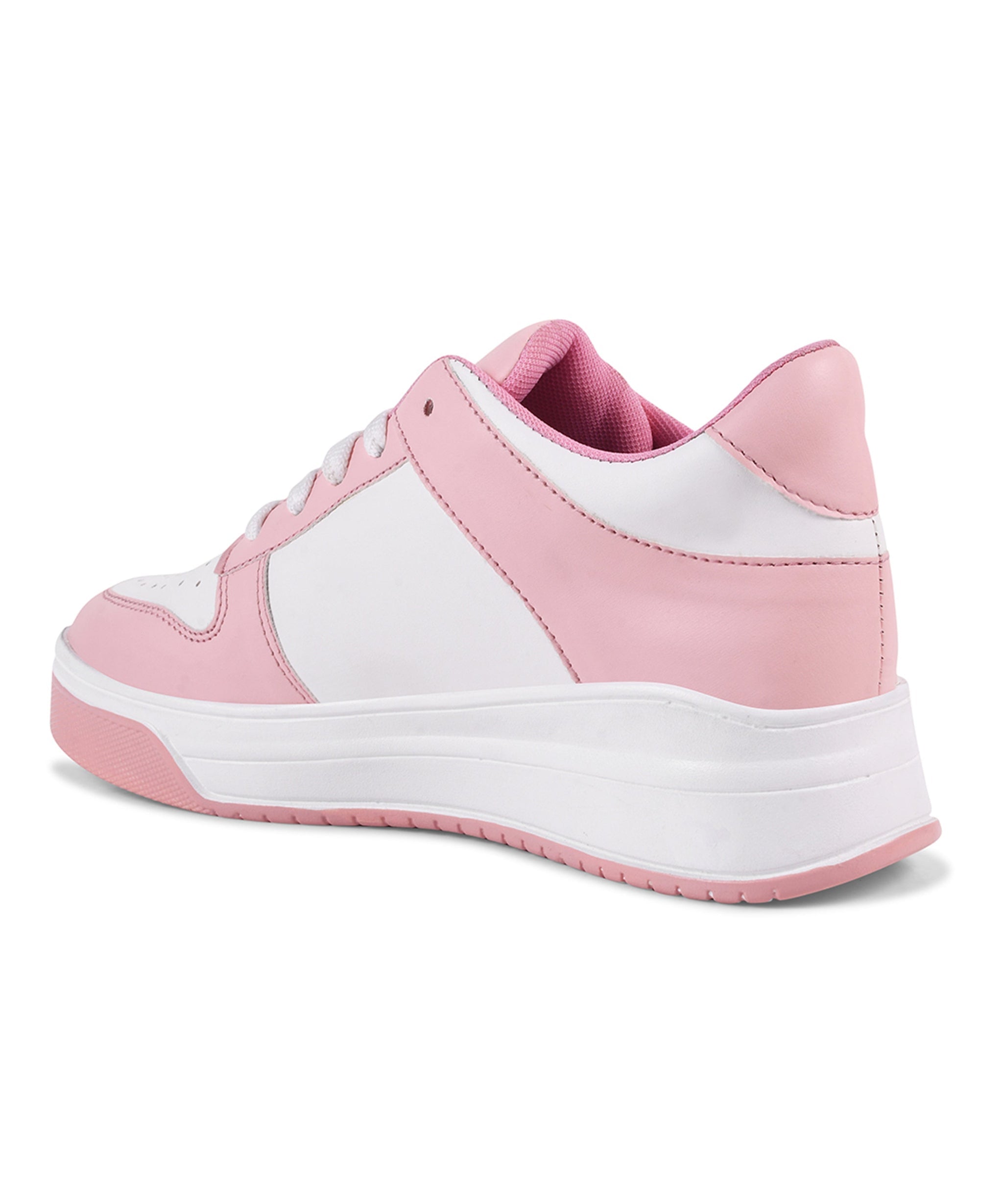 Platform Lace-Up Casual Sneakers