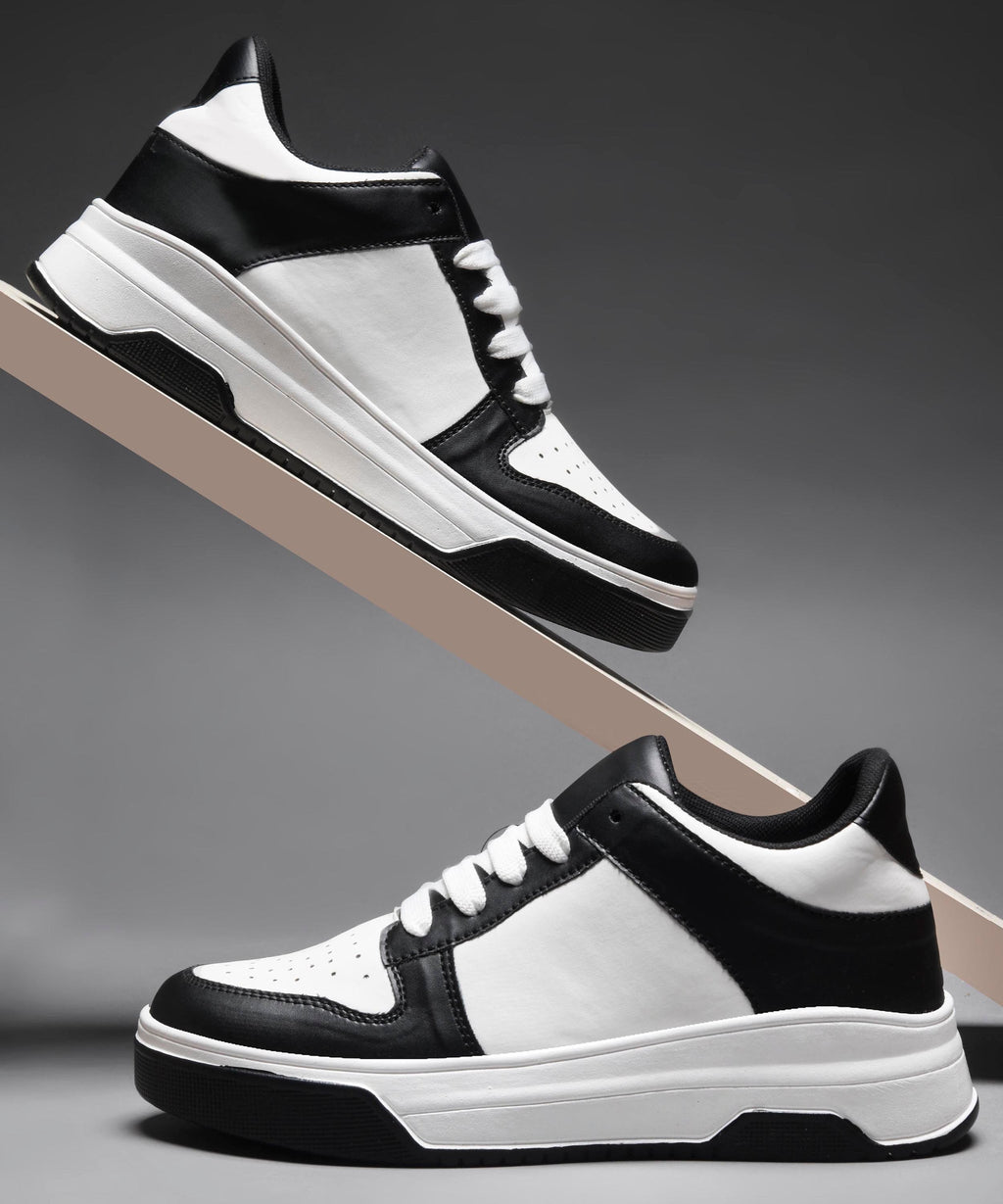 Platform Lace-Up Casual Sneakers