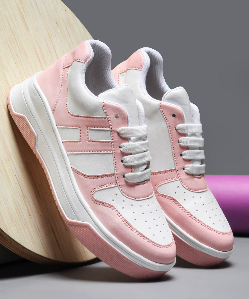 Sneakers with Bold Design & Elevated Sole for Women