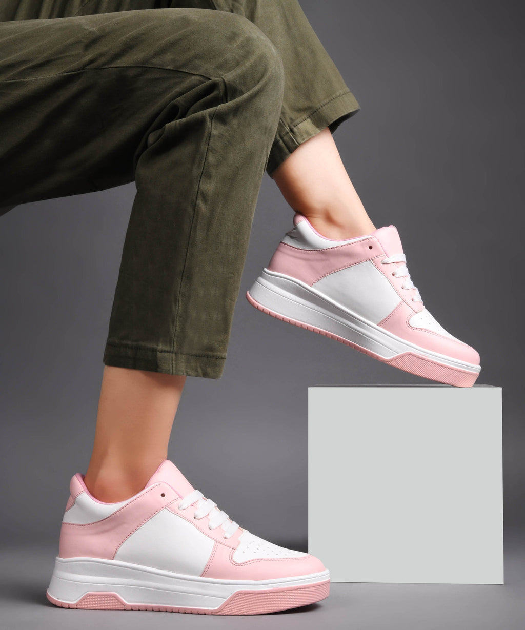 Jm Looks Platform Shoes Lace-Up Casual Sneakers