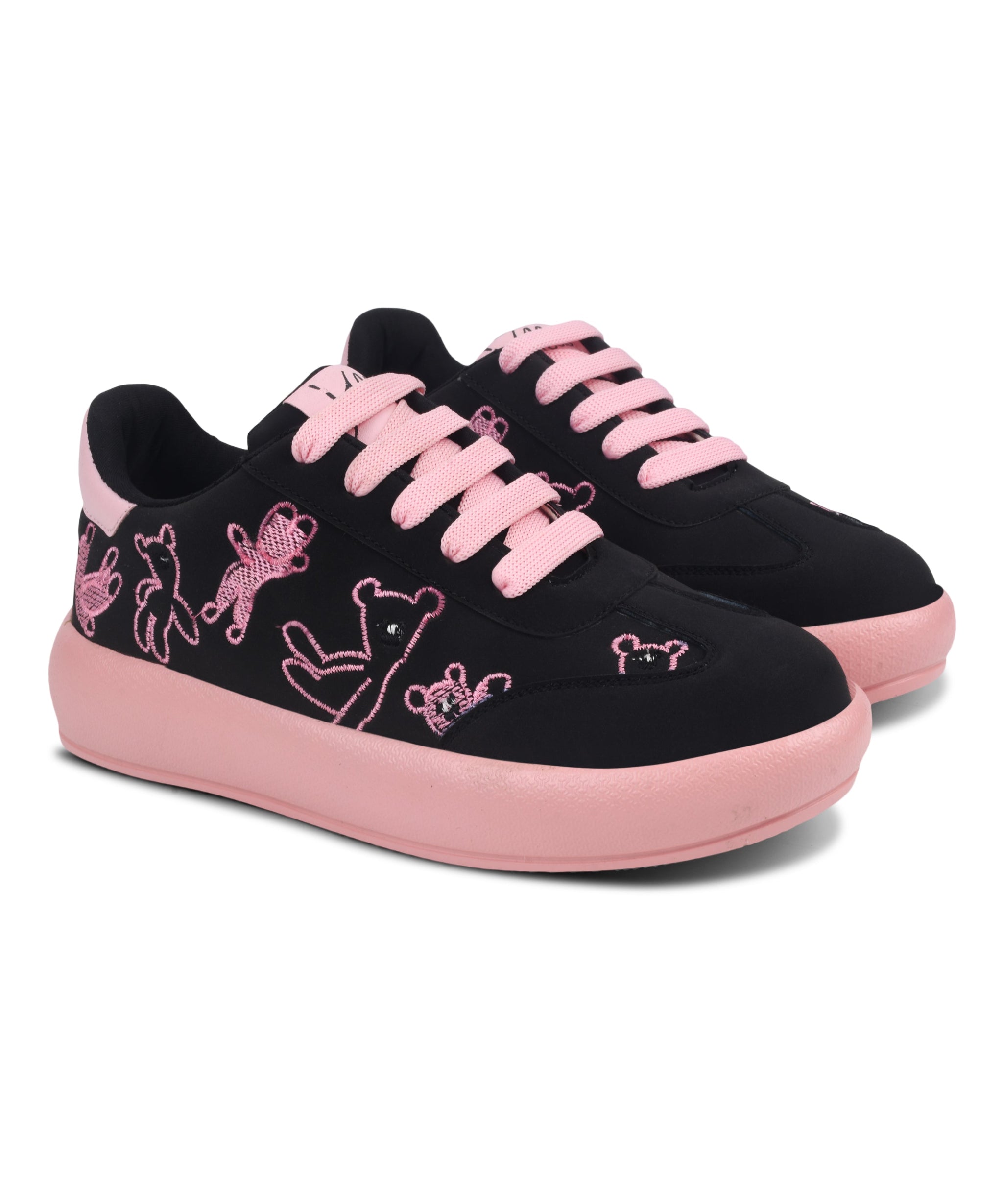 Suede Cute Teddy Sneakers