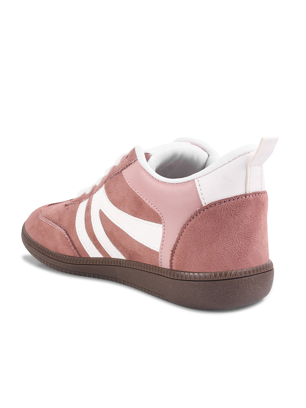 JM Looks Retro Stripe Suede Sneakers