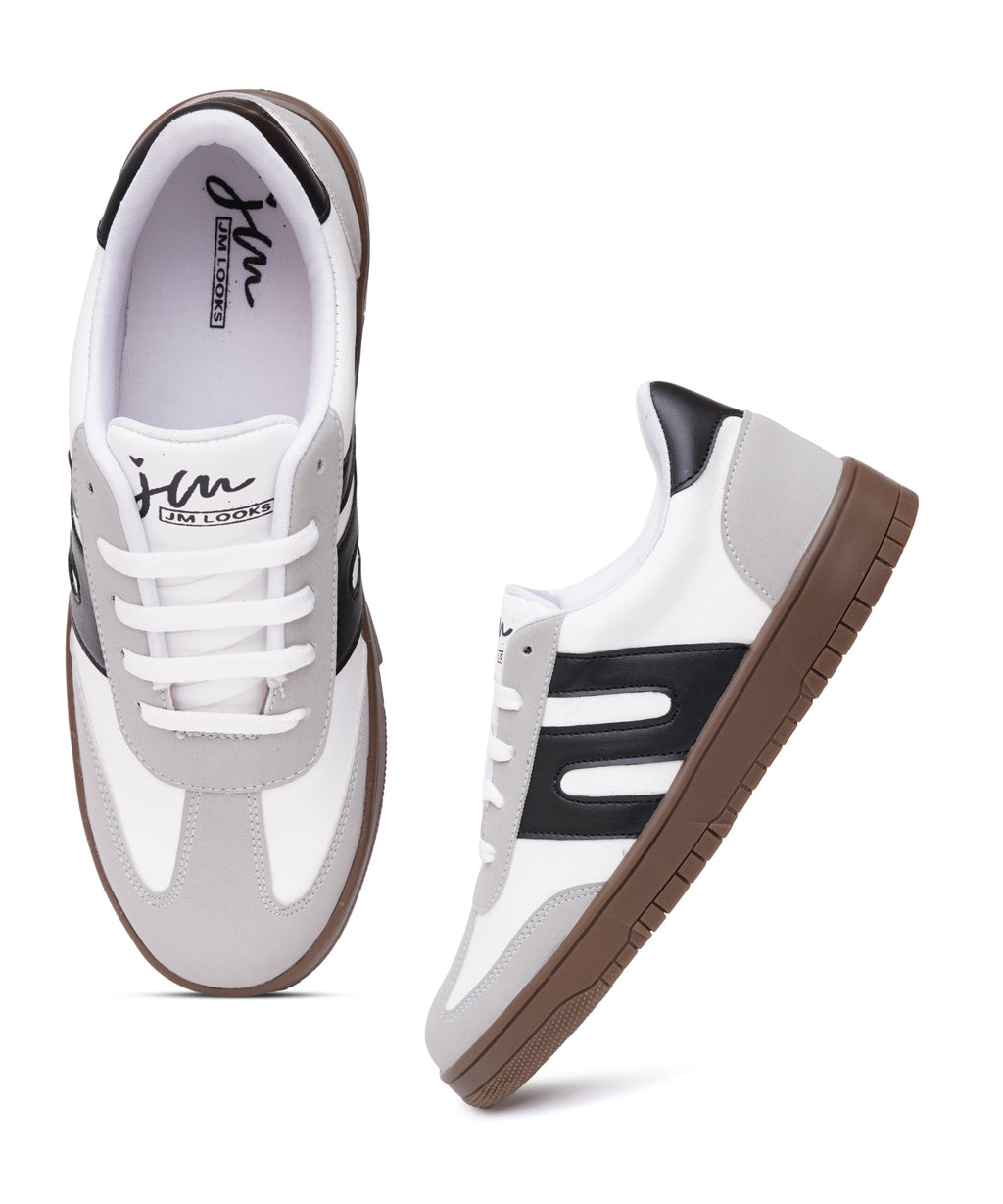 Casual Sneakers for Women, Trendy Lace-Up Shoes with Premium Finish